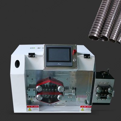 machine 3000pcs/Hr de coupeur de tuyauterie de l'acier inoxydable 2000W pour métallique flexible