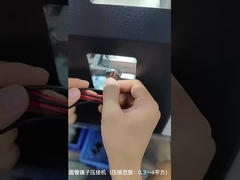 La machine de frottement semi-automatique de ferrule et de fil est de 0,6 à 0,8 mPa.