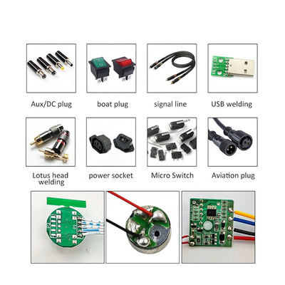 Soudure de soudure de carte PCB/LED/robot de bidon de machine de câble électrique de connecteur d'USB
