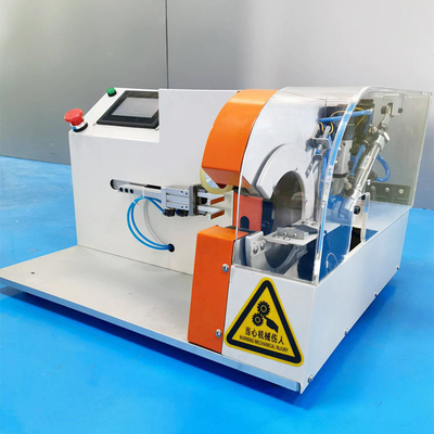 Machine et enroulement d'emballage caoutchoutée semi automatique du tissu CX-303/bande