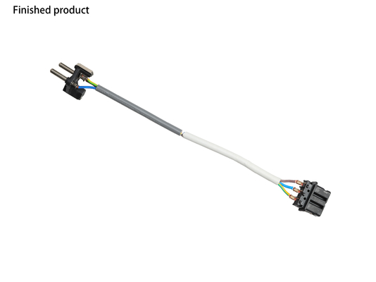 Type de rabattement type fabrication de machine de cable électrique de CX-3000A d'E de prise de F CEE7/7