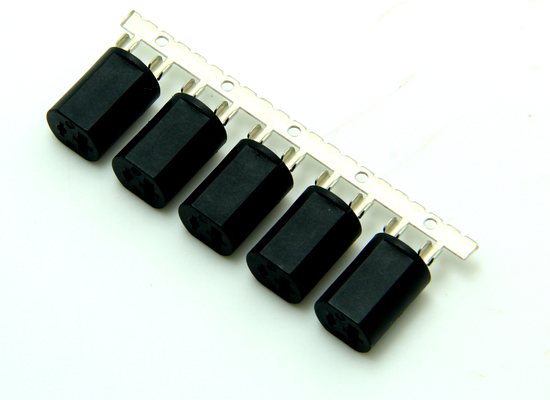 Connecteur DC à dentelle continue sans pression, encastrant le connecteur DC mâle