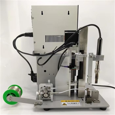 Soudeuse automatique industrielle pour connecteurs USB-C et DC5.5x2.5 (système de soudure robotisé)
