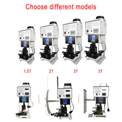 Machine à sertir les bornes semi-automatique avec une capacité de sertissage de 15KN et une alimentation de 220V 50Hz