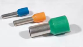 Ferrule de fil de cuivre en nylon isolé multicolore, borne à pinceau, borne tubulaire, raccords de câblage