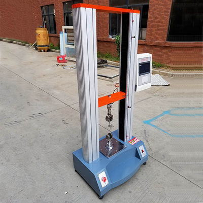 Machine simple verticale d'essai de résistance à la traction de Digital de colonne d'appareil de contrôle de cordon du secteur 5KN