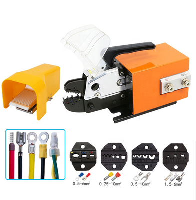 Mourez en changeant les outils à sertir CX-AM-10 pneumatiques pour le crochet de câble