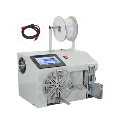 Éolienne automatique de câble électrique de puissance, machine contraignante de serre-câble