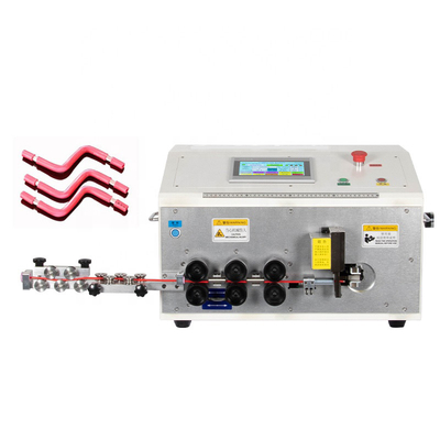 Multifonctionnel de recourbement de coupe de machine de dépouillement de fil électrique de productivité élevée