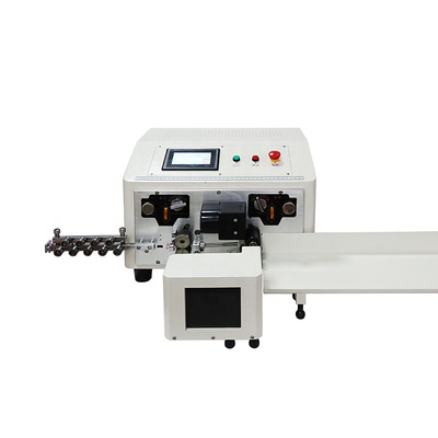 Machine de dépouillement automatique de câble de coupe de doubles fils tordant 6mm2