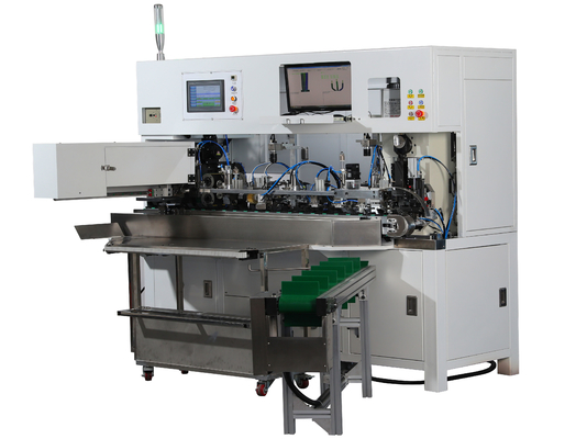 fabrication de cordon de secteur de Machine CX-3000B de strip-teaseuse de 16A 3 Pin Plug Insert Crimping Wire