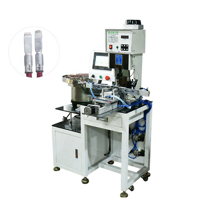 Machine de décapage semi-automatique des terminaux avec plaque de vibration pour tubes isolés
