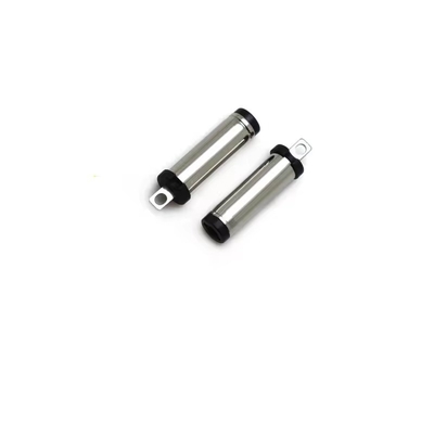 Coupe à souder nickelée en courant continu homme 5.5mmX2.1mm connecteur à baril de courant continu