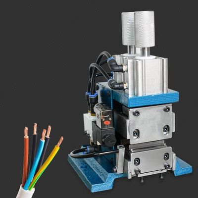 Verticale pneumatique de machine de dépouillement du fil AWG32-AWG16 petite